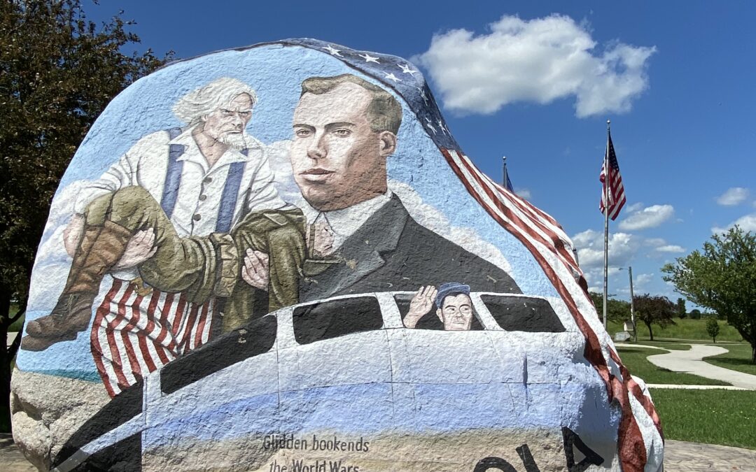 Freedom Rock Tour and a Liberty Rock on the Lincoln Highway and the Iowa Valley Byways