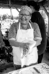 Meskwaki powwow flatbread