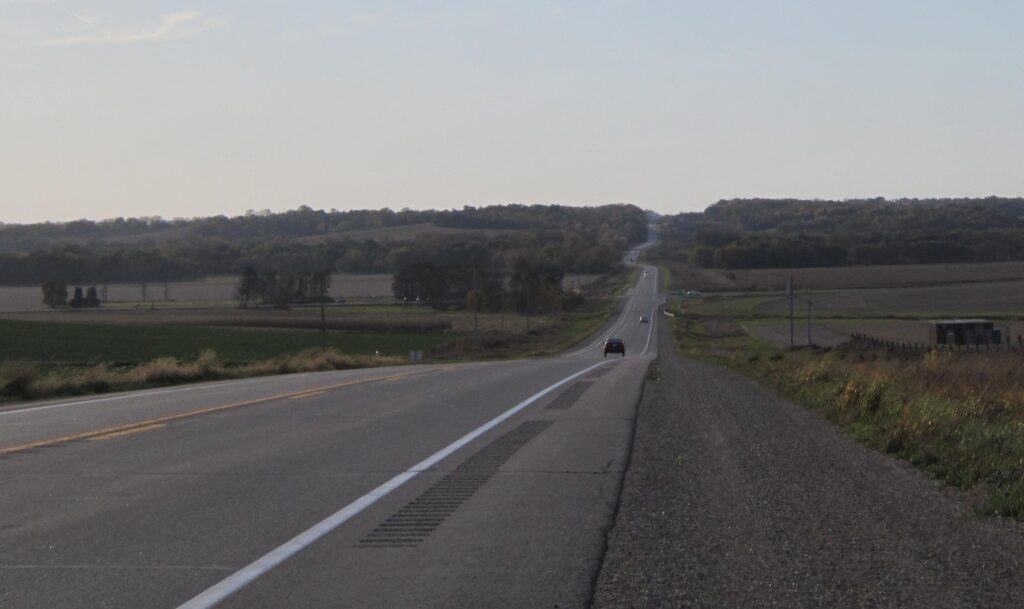 The "Bohemian Alps" of Iowa near Tama and Belle Plaine