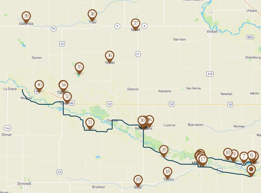 Iowa Valley Scenic Byway Audio Tour App